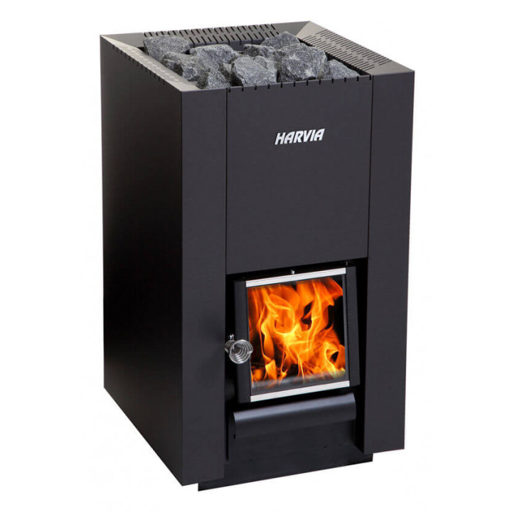 Wood-burning sauna stove - HARVIA Linear 16