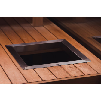 HUUM embedding flange for CLIFF / STEEL sauna heaters