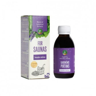 Plant Extract Blend for Saunas with Lavender and Lemon Balm Essential Oils, 150 ml
