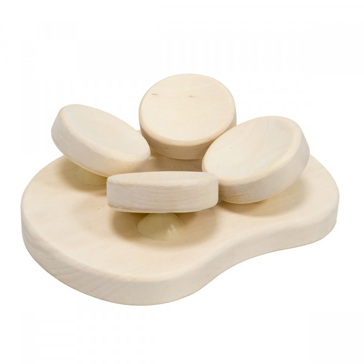 Sauna pillow for sauna, in a gift box, aspen wood