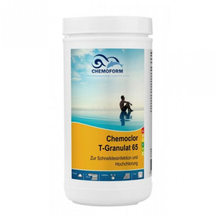 Quickly dissolve chlorine granules, 1 kg