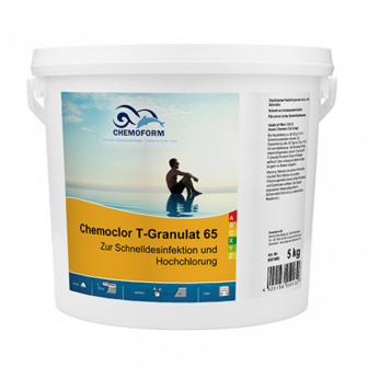 Quickly dissolve chlorine granules, 5 kg