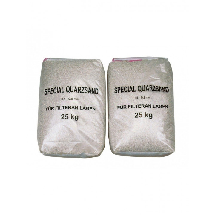 Filtration sand, small