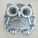 Ceramic sauna thermometer - owl - 3