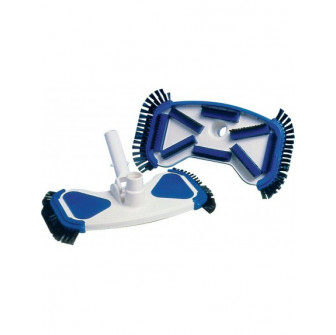 DE LUX 280 mm vacuum cleaner brush with side brushes, 32/38 mm connection