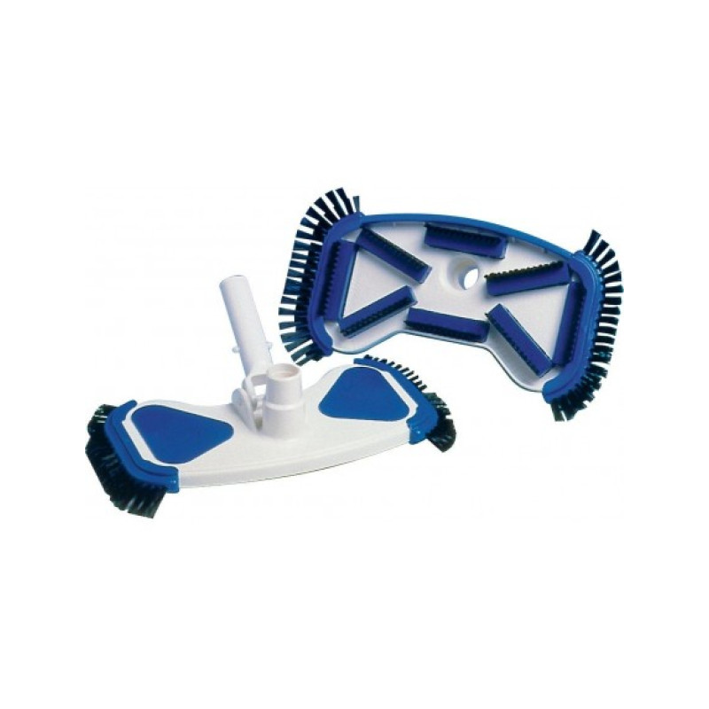 DE LUX 280 mm vacuum cleaner brush with side brushes, 32/38 mm connection