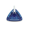 Triangular pool vacuum cleaner, Transparent, connection 32/38 mm - 0
