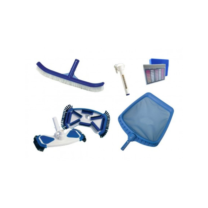 DE LUX pool cleaning kit