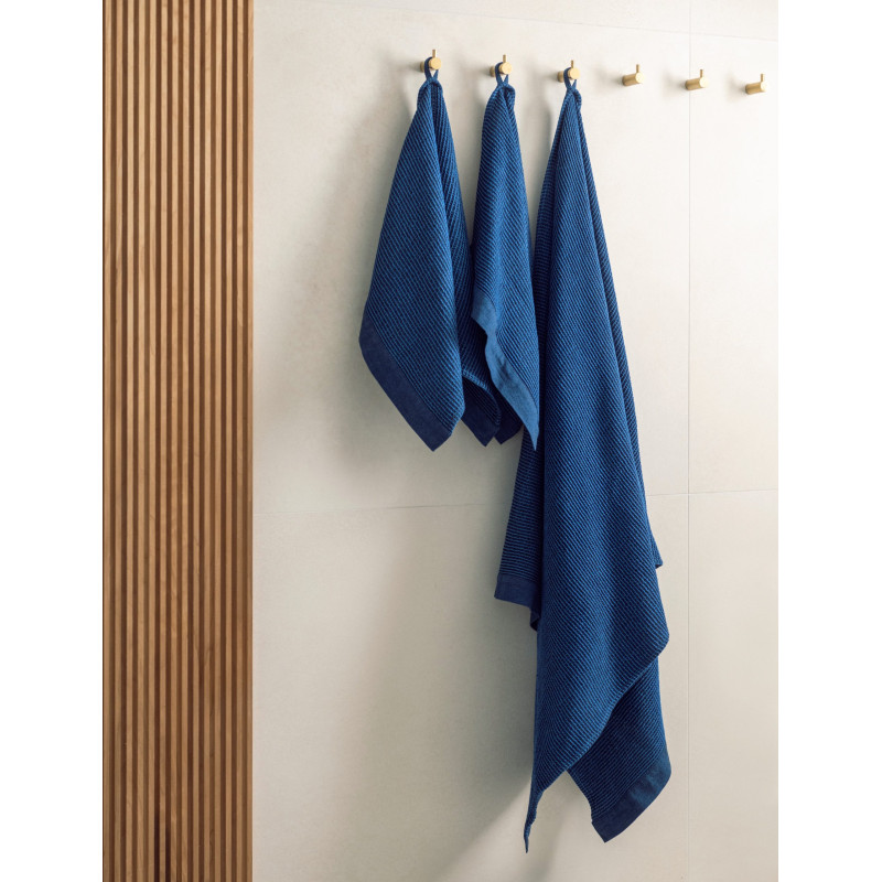RENTO sauna towel - KENNO, blue, 50 × 70 cm