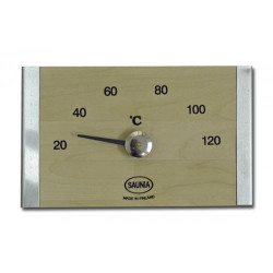 Saunia sauna thermometer, birch 