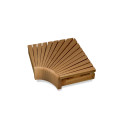 Corner module for modular sauna benches - 3 Corner module for modular sauna benches - 3