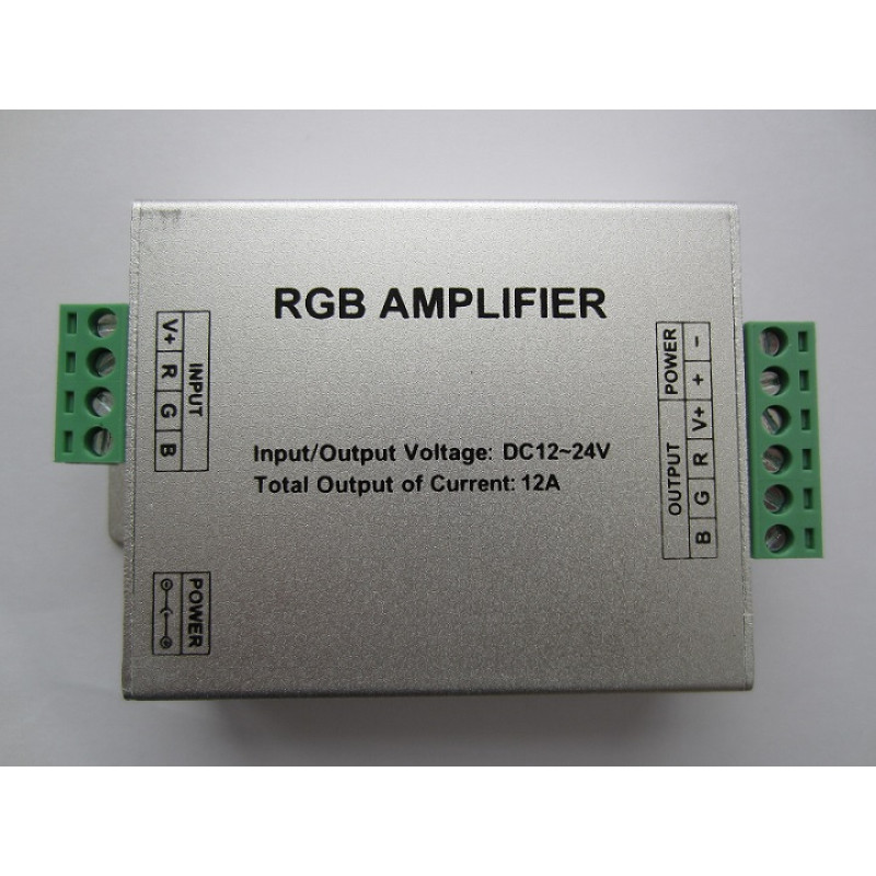 RGB LED strip amplifier