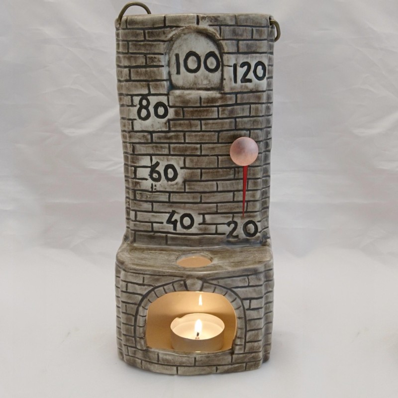 Ceramic sauna thermometer - stove