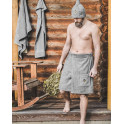 Sauna apron for male - GREY - 0 Sauna apron for male - GREY - 0