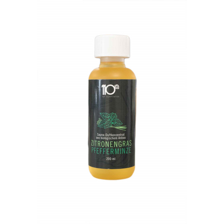 Sentiotec Sauna aroma concentrate 110°, lemon grass peppermint