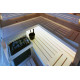 Electric sauna heater - EOS BI-O Tec, anthracite pearl effect finish