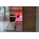 Electric sauna heater - EOS BI-O Tec, anthracite pearl effect finish