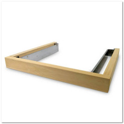 Safety railing - for EOS Bi-O Cubo heaters with mounting brackets  Safety railing - for EOS Bi-O Cubo heaters with mounting brackets