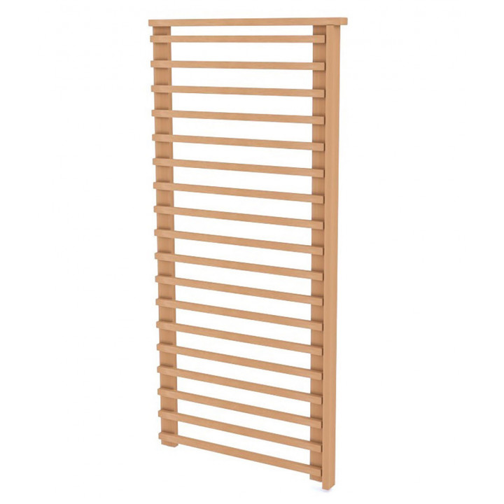 Armrest for modular sauna benches, alder