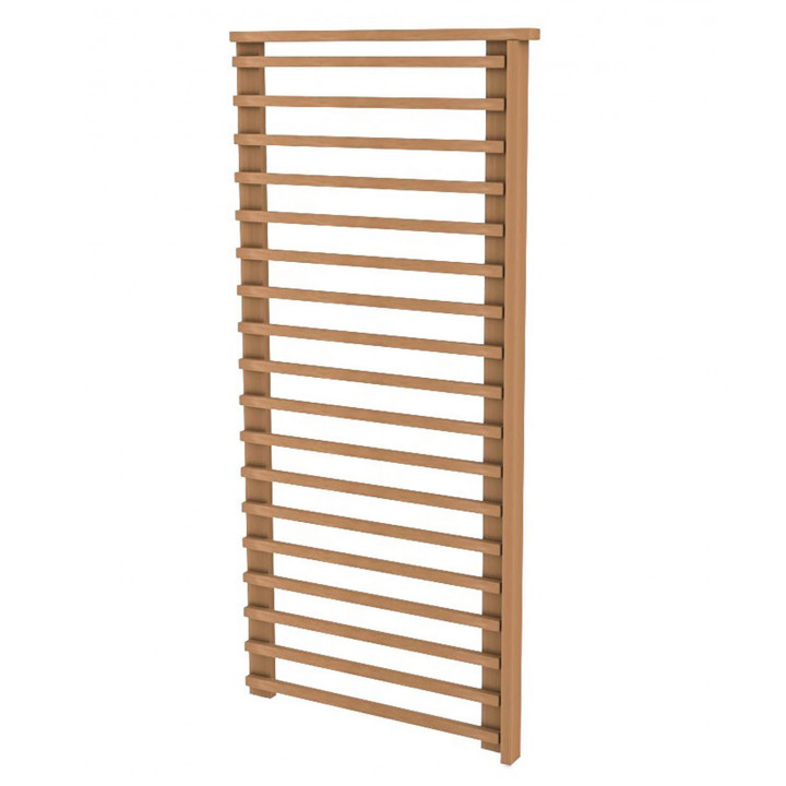 Armrest for modular sauna benches, thermo aspen