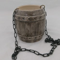 Ceramic container for scents - barrel - 0