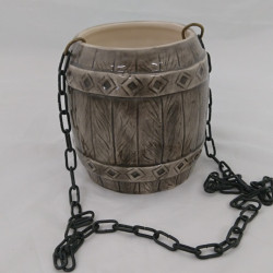 Ceramic container for scents - barrel  Ceramic container for scents - barrel