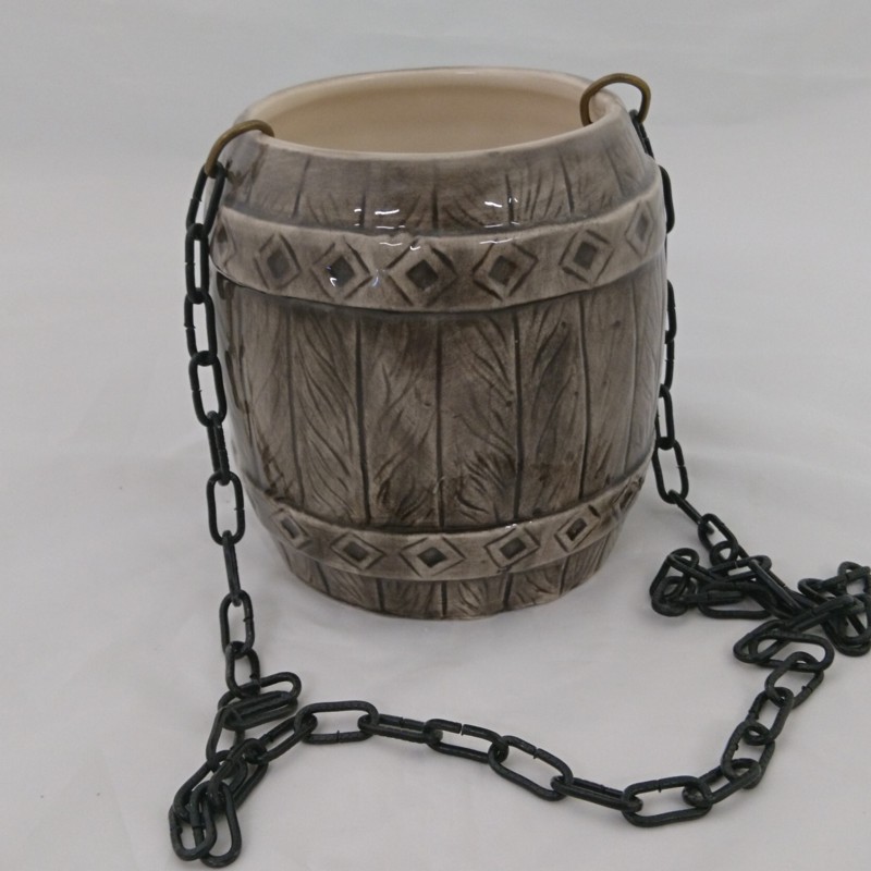 Ceramic container for scents - barrel