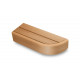 End bench element for modular sauna benches, Alder, 600, To the right