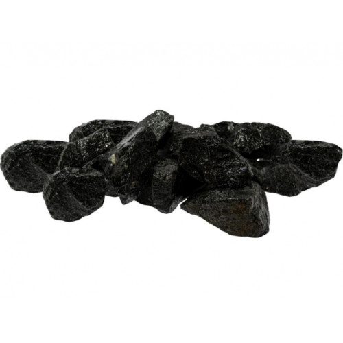 HARVIA stones, black vulcanite, 10-15 cm