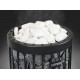 HARVIA stones, white 5 - 10 cm