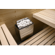 HARVIA stones, white 5 - 10 cm