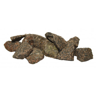 HARVIA stones, red granite 5-10 cm
