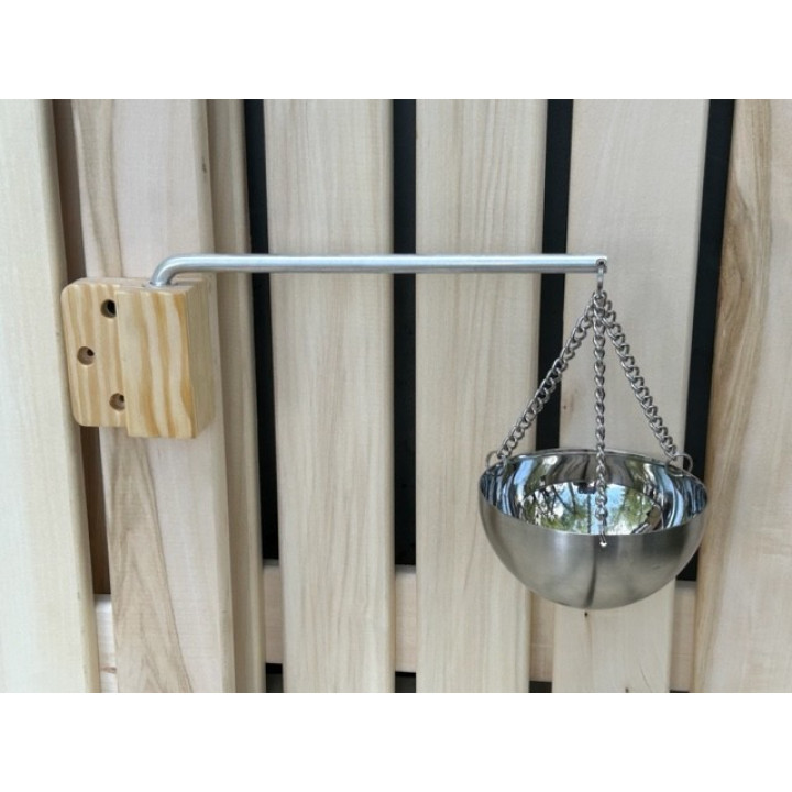 Stainless steel container for scents, 120 ml