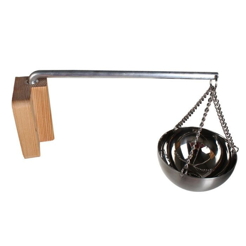 Stainless steel container for scents, 120 ml