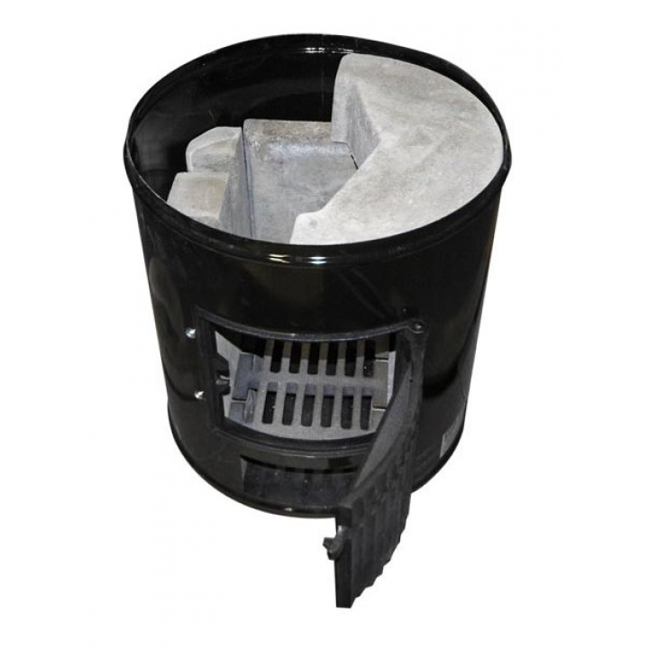 Wood-burning sauna stove - AITO AK-57 with traditional stones
