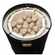 Wood-burning sauna stove - AITO AK-68 ST, with ceramic stones