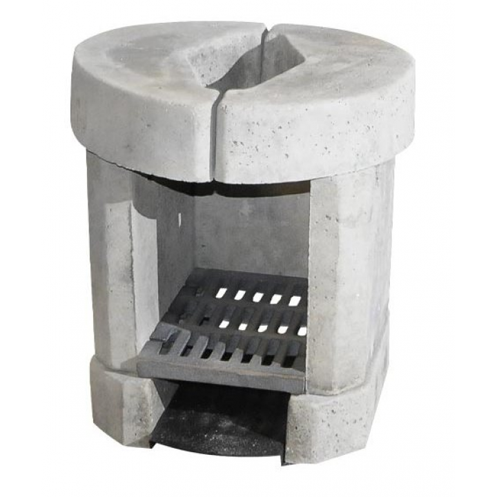 Wood-burning sauna stove - AITO AK-57 with traditional stones