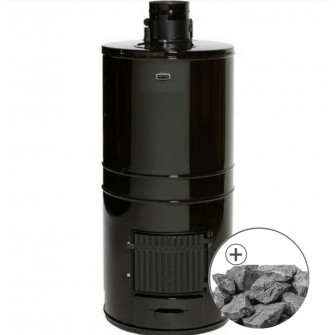 Wood-burning sauna stove - AITO AK-57 with traditional stones
