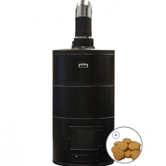 Wood-burning sauna stove - AITO AK-68, with ceramic stones