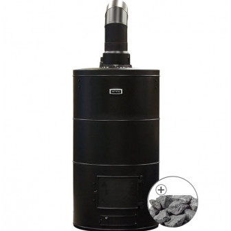 Wood-burning sauna stove - AITO AK-68, with traditional stones
