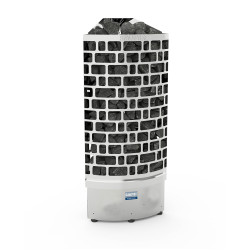 Electric sauna heater – SAWOTEC Ari Corner 9 kW, without control unit 