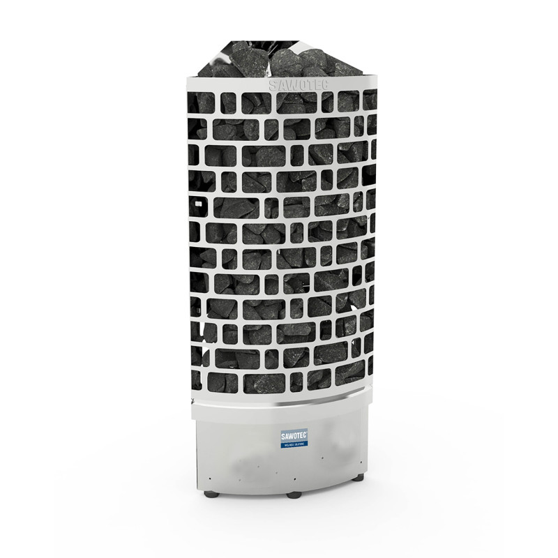 Electric sauna heater – SAWOTEC Ari Corner 9 kW, without control unit