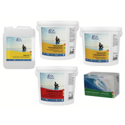 CHEMOFORM chemical kit for swimming pools with sand filter, large  CHEMOFORM chemical kit for swimming pools with sand filter, large