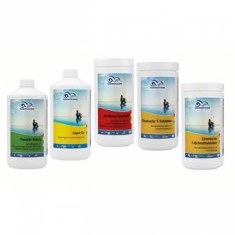 CHEMOFORM chemical kit for swimming pools with sand filter, small