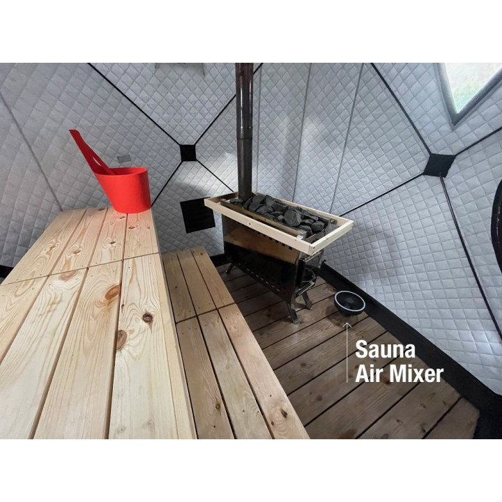 Wireless sauna air mixer MINI