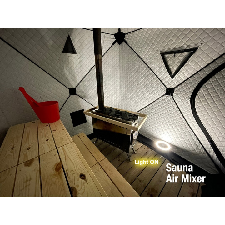 Wireless sauna air mixer MINI