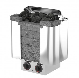 Electric sauna heater – SAWOTEC Cumulus, with control unit