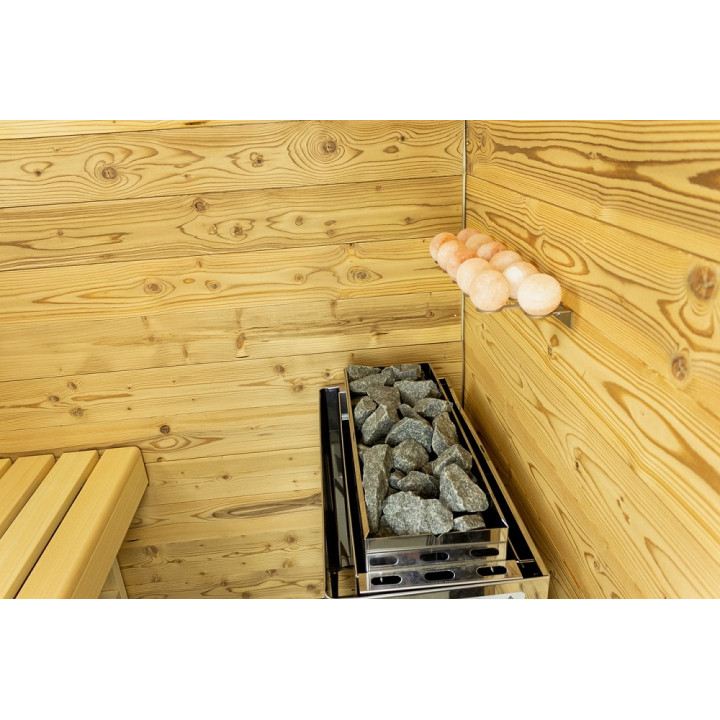 SAUFLEX Himalayan salt balls, with holder, 11 pcs