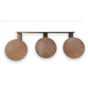 SAUFLEX Himalayan salt balls, with holder, 3 pcs - 1