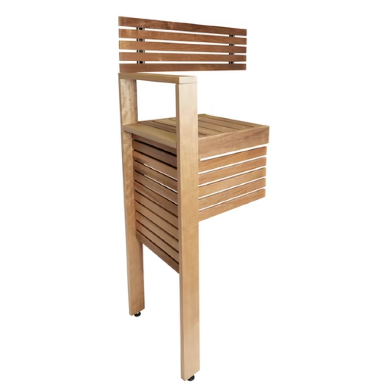 Harvia corner bench set - Formula Plus, heat-treated aspen wood